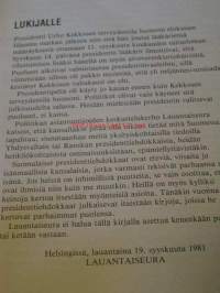 tamminiemen pesänjakajat.. kekkonen lähtee , kuka tulee