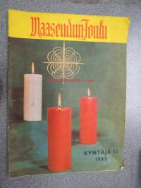 Maaseudun Joulu - Kyntäjä 1962 nr 12 -joulunumero, sis. mm. seur. artikkelit / kuvat; Olavi Kares - Rakas Joulu, Santeri alkion oman jumalasuhteen ääriviivoja,