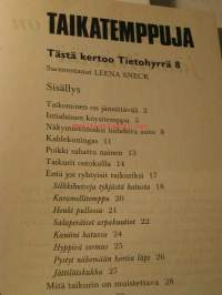 Taikatemppuja - tietohyrrä 8