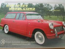 suomen  automobiili-historiallinen klubi ry  jäsenluettelo  nr 2 b 1997