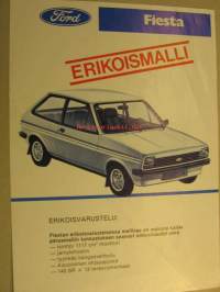 Ford Fiesta erikoismallit myyntiesite