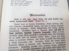 Hengellinen Wirwottaja Jokapäiväisiä Jumalan Sanan Tutkintoja Martti Lutherin kirjoista. 1894