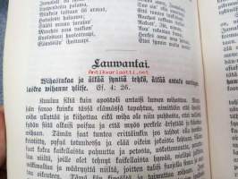 Hengellinen Wirwottaja Jokapäiväisiä Jumalan Sanan Tutkintoja Martti Lutherin kirjoista. 1894