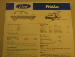 Ford Fiesta vm. 1980 myyntiesite