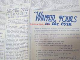 Moscow News, 21.11.1935 - weekly edition of Moscow Daily News -propagandistinen, englanninkielinen sanomalehti