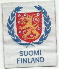Suomi Finland  hihakilpi - arvomerkit
