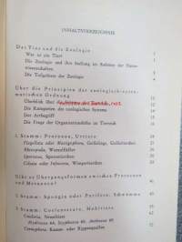 Zoologie - Eine Einführung in das Studium des Tierreiches