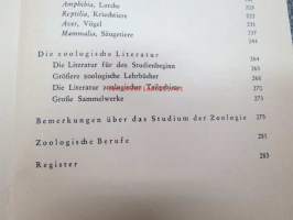 Zoologie - Eine Einführung in das Studium des Tierreiches