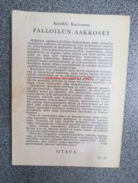 Palloilun aakkoset