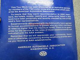 AAA American Automobile Association Northeastern Tour Book 1963-64 edition