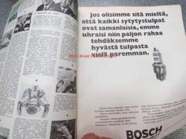 Auto ja Liikenne 1967 nr 8, sis. mm. seur. artikkelit / kuvat / mainokset; Elite farmari 426, Valkeakosken liikennepuisto, Hankimme hyötyauton, Runon ja Rajan tie,