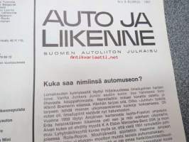 Auto ja Liikenne 1967 nr 8, sis. mm. seur. artikkelit / kuvat / mainokset; Elite farmari 426, Valkeakosken liikennepuisto, Hankimme hyötyauton, Runon ja Rajan tie,