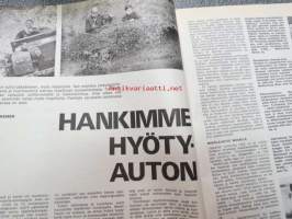 Auto ja Liikenne 1967 nr 8, sis. mm. seur. artikkelit / kuvat / mainokset; Elite farmari 426, Valkeakosken liikennepuisto, Hankimme hyötyauton, Runon ja Rajan tie,