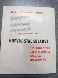 HBL&amp;#180;s Idrottsbok 1966 -urheilun vuosikirja