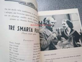 Kolme ovelaa tyttöä - Tre smarta flickor, ohjaus Henry Koster, pääosissa Deanna Durbin, Nan Gray, Barbara Read, Charles Winninger, Binnie Barnes, Alice Brady,