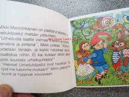 Mikki Menninkäisen urheilukilpailut -Kirjalito Mininirjasto