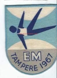 EM Tampere 1967 - hihamerkki