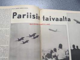 Viikko Sanomat 1957 nr 24, ilmestynyt 14.6.1957, sis. mm. seur. artikkelit / kuvat / mainokset; Kansikuva - J.L. Runebergin kotitalo Porvoossa, Paulig, Boston,