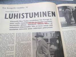 Viikko Sanomat 1957 nr 24, ilmestynyt 14.6.1957, sis. mm. seur. artikkelit / kuvat / mainokset; Kansikuva - J.L. Runebergin kotitalo Porvoossa, Paulig, Boston,