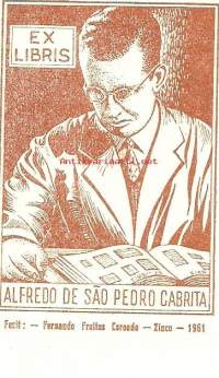 ALfredo de Sao Pedro Cabrita -61 - Ex Libris