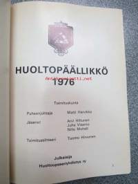 Huoltopäällikkö 1976 - Huoltoupseeriyhdistyksen 50-vuotisjuhlajulksiu