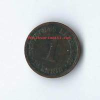 Saksa - 1  pennig  1875 A  - kolikko