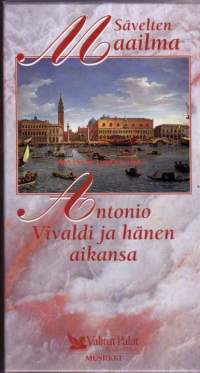 Antonio Vivaldi ja hänen aikansa - Sävelten maailmat, 1993. 3 C-kasettia boksissa. Katso sisällysluettelo kuvista