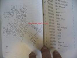 Suzuki RM80XD parts catalogue varaosaluettelo