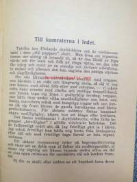 Skydskåristens minnesbok nr 2, 1924, etulehdellä kuvattuna Mannerheim