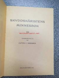 Skydskåristens minnesbok nr III, 1931, etulehdellä kuvattuna Mannerheim