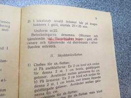 Skydskåristens minnesbok nr III, 1931, etulehdellä kuvattuna Mannerheim