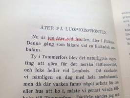 Med Finlands Vita - Anteckningar från Finlands Frihetsstrid, kansikuvitus Bruno Tuukkanen