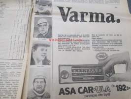 Moottoriviesti 1967 nr 3-4, sis. mm. seur. artikkelit / kuvat / mainokset; Kestotestit Opel Kadett - VW Variant - Taunus 15 M - Hillman Hunter, Kawasaki 85 J1T,