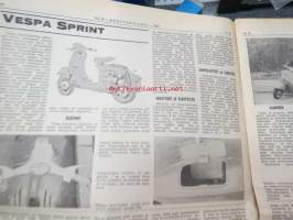 Moottoriviesti 1967 nr 6, ilmestynyt 14.6.1967, sis. mm. seur. artikkelit / kuvat / mainokset; Kansikuva Datsun 1300, Kestotesti Volvo 144 S, Taunus 15 M, Daf 44