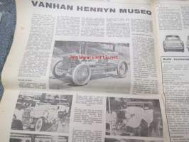 Moottoriviesti 1967 nr 6, ilmestynyt 14.6.1967, sis. mm. seur. artikkelit / kuvat / mainokset; Kansikuva Datsun 1300, Kestotesti Volvo 144 S, Taunus 15 M, Daf 44