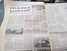 Moottoriviesti 1967 nr 6, ilmestynyt 14.6.1967, sis. mm. seur. artikkelit / kuvat / mainokset; Kansikuva Datsun 1300, Kestotesti Volvo 144 S, Taunus 15 M, Daf 44