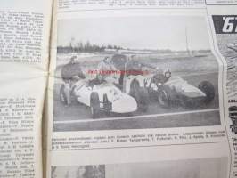 Moottoriviesti 1967 nr 6, ilmestynyt 14.6.1967, sis. mm. seur. artikkelit / kuvat / mainokset; Kansikuva Datsun 1300, Kestotesti Volvo 144 S, Taunus 15 M, Daf 44