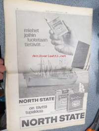 Moottoriviesti 1967 nr 6, ilmestynyt 14.6.1967, sis. mm. seur. artikkelit / kuvat / mainokset; Kansikuva Datsun 1300, Kestotesti Volvo 144 S, Taunus 15 M, Daf 44