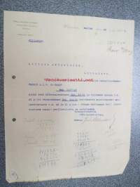 Häkli, Lallukka ja kumpp., omistaja Juho Lallukka, Wiipuri (Viipuri), 29.11.1907 -asiakirja, omakätinen allekirjoitus