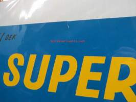 Super Shell ACI - bilens bästa hostmedicin -mainosjuliste 1960-luvulta