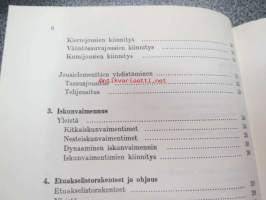 Auton rakenneoppi I - ammattienedistämislaitoksen ammattikirjoja nr 50