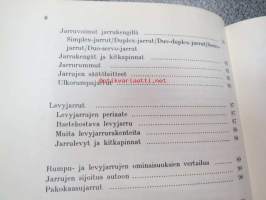 Auton rakenneoppi I - ammattienedistämislaitoksen ammattikirjoja nr 50