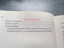 Auton rakenneoppi I - ammattienedistämislaitoksen ammattikirjoja nr 50