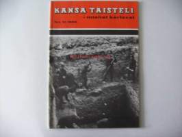 Kansa taisteli - miehet kertovat 1966 nr 10 /  JR 6 sotapäiväkirja-tuskien tie,  Rajamies sotavankina, Sotavankeuteen,  Suvilahden liepeillä, Tivgjärven