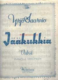 Jääkukkia Yrjö Saarnio/M Jäppilä - nuotit ja sanat