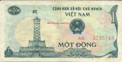 Vietnam 1 Dong 1985 -  seteli
