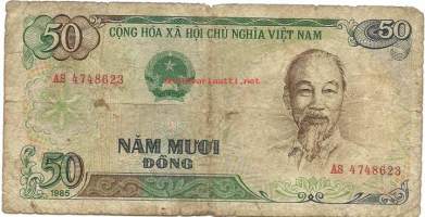 Vietnam 50 Dong 1985 -  seteli