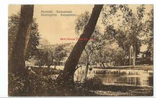 Helsinki  Kaisaniemi  -  paikkakuntapostikortti kulkematon