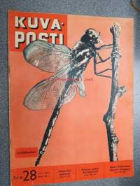 Kuvaposti 1955 nr 28, ilmestynyt 14.7.1955, sis. mm. seur. artikkelit / kuvat / mainokset; Kääpiövaltio Liechenstein, Mitä Naantalissa tapahtuu? - oikeusjuttuja