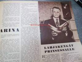 Kuvaposti 1955 nr 28, ilmestynyt 14.7.1955, sis. mm. seur. artikkelit / kuvat / mainokset; Kääpiövaltio Liechenstein, Mitä Naantalissa tapahtuu? - oikeusjuttuja